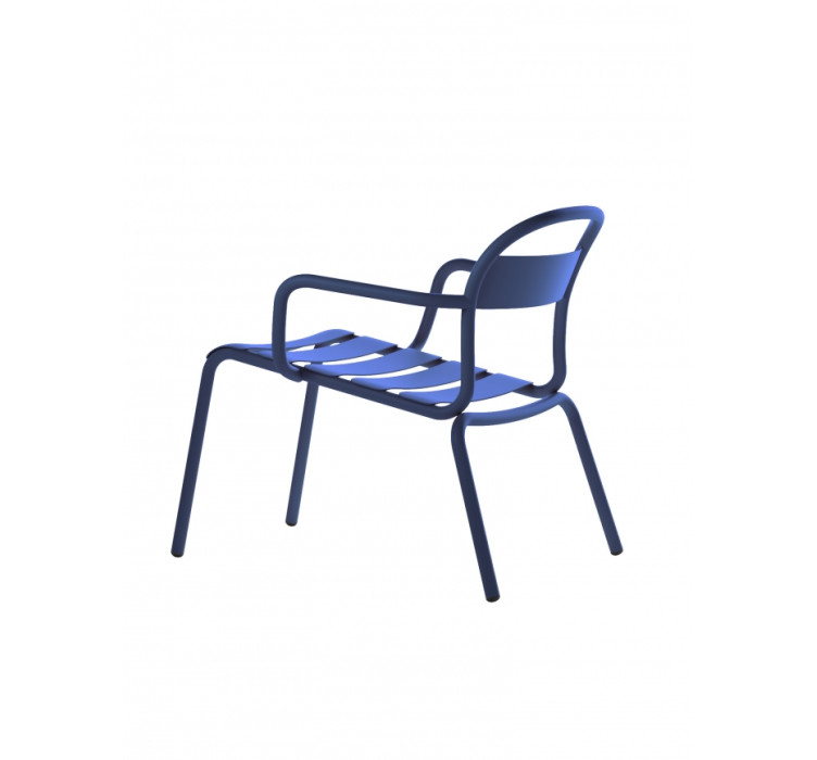 Вуличне лаунж крісло Stecca L Dark Blue1